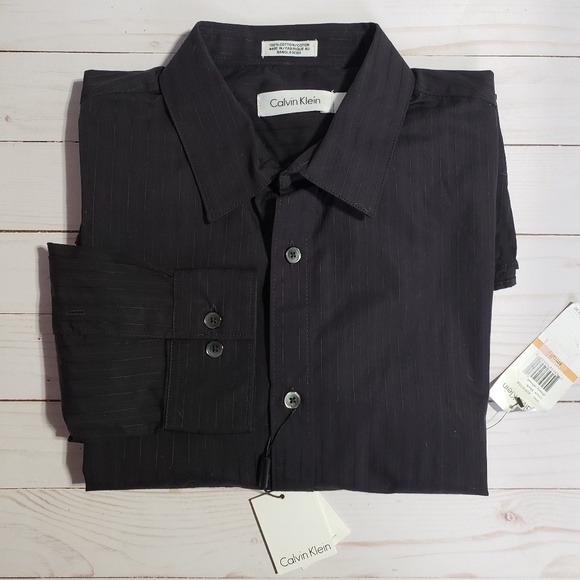 Calvin Klein Other - {Calvin Klein} Men's Black Dress Shirt
